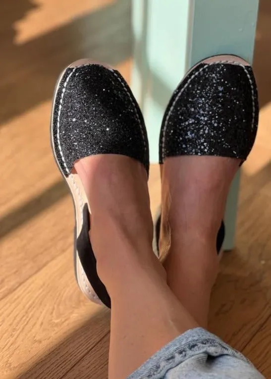 Black Glitter