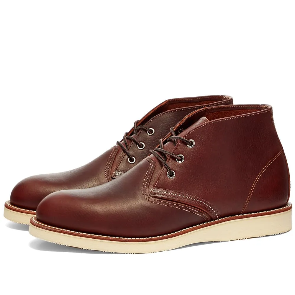 Premium Red Wing Heritage 3141 Work Chukka Boots in Classic Style