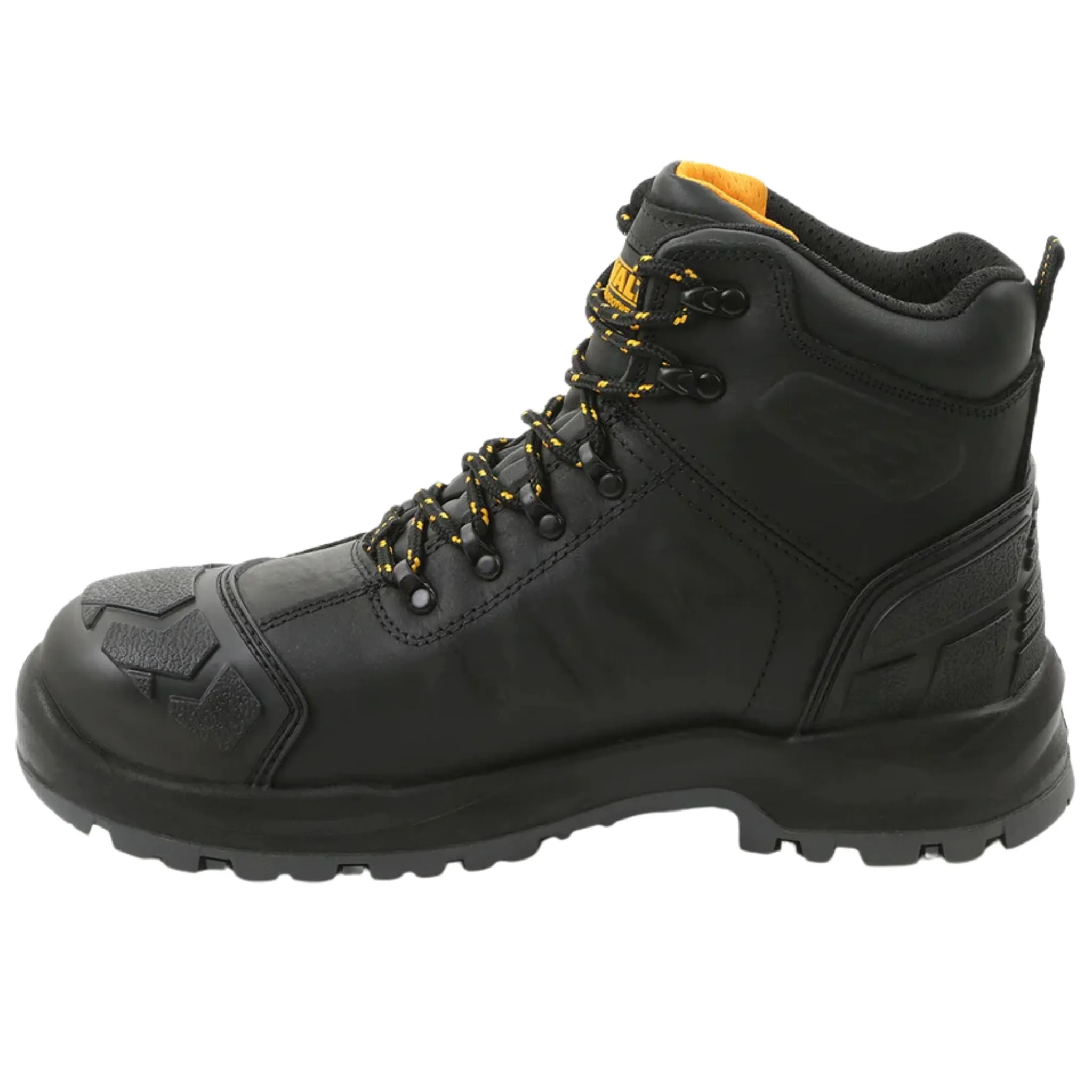 DEWALT Men's DXWP10051 Hadley Black Buffalo Waterproof Steel Safety Toe Work Boots (EXTRA WIDE)