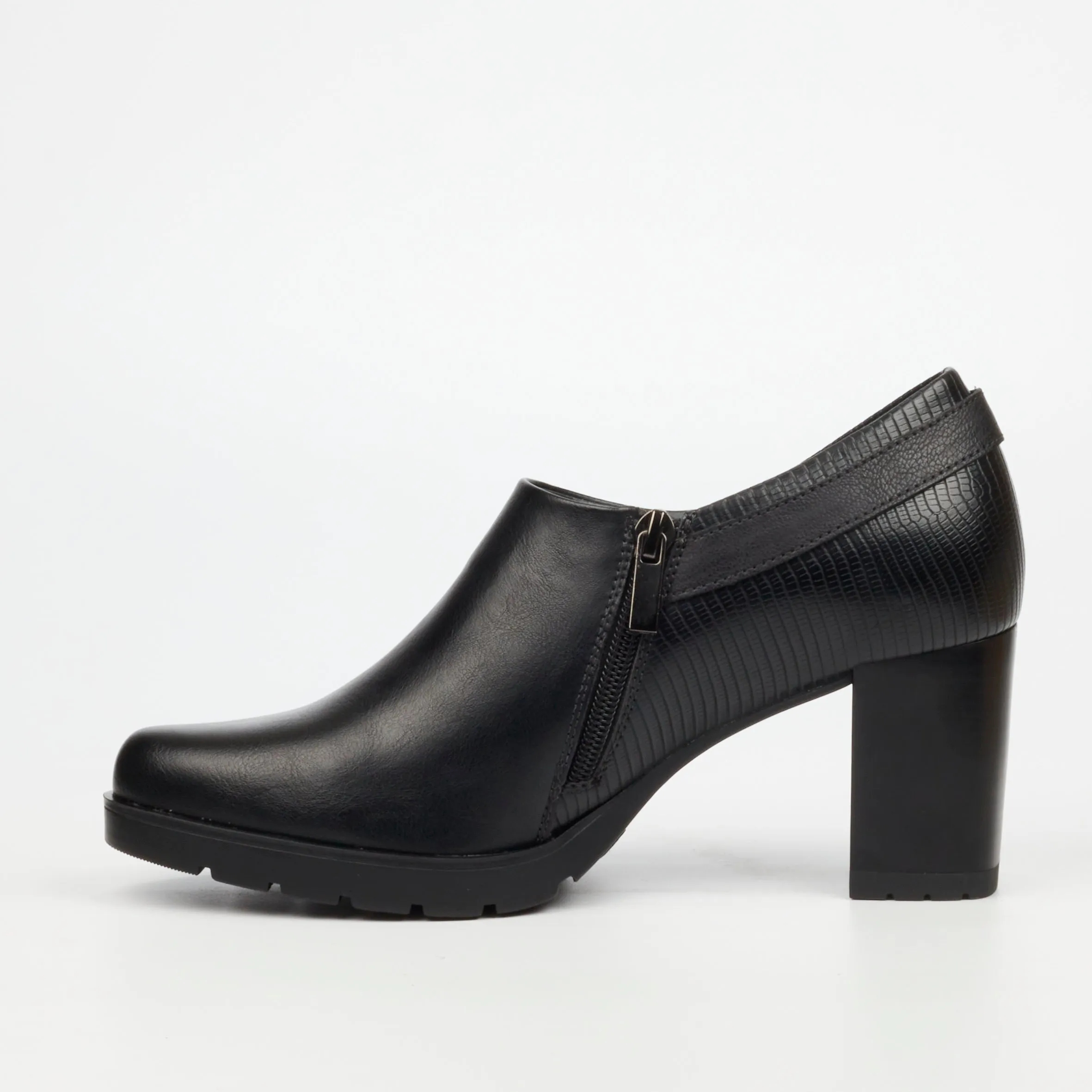 Kylin 2 - Black Block Heel