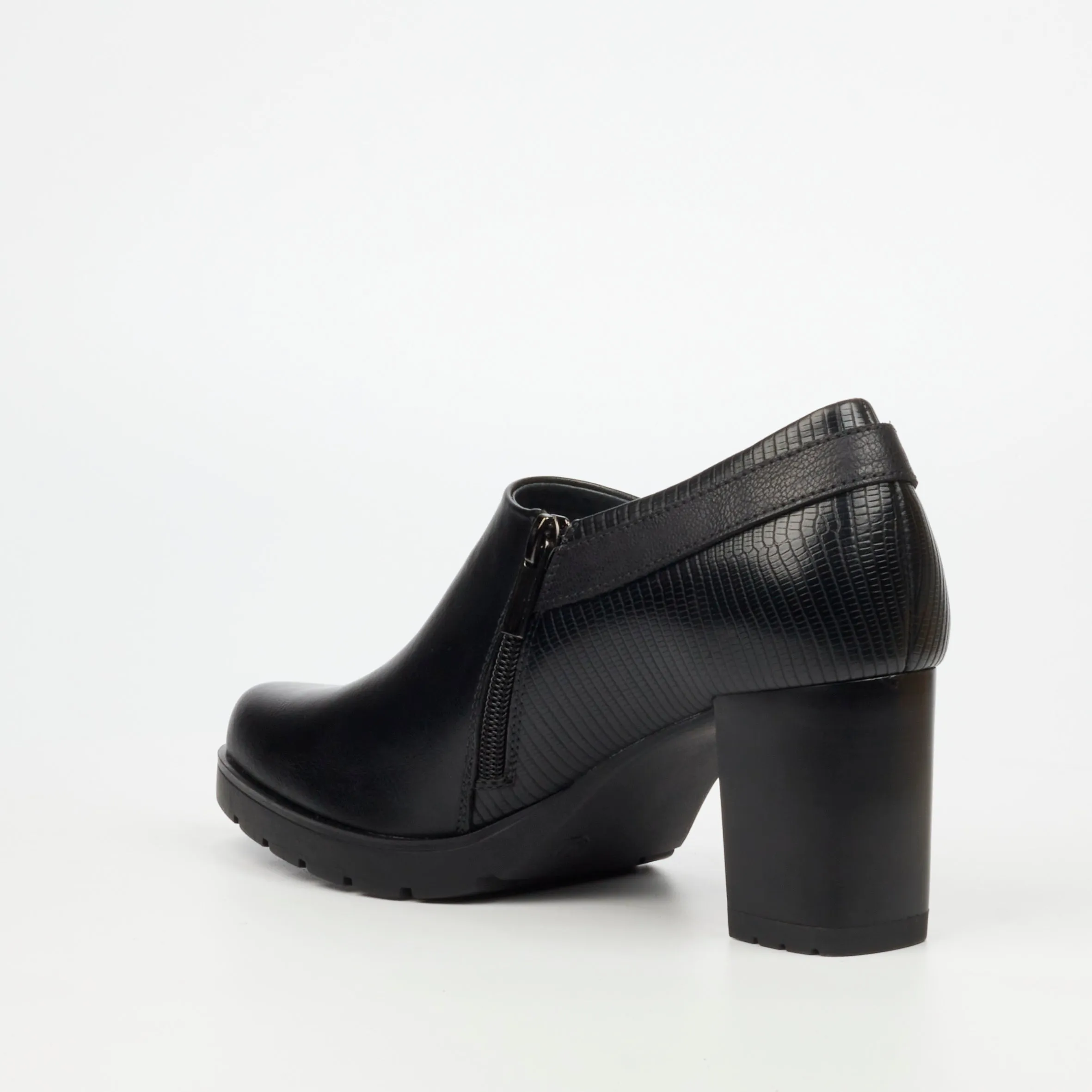 Kylin 2 - Black Block Heel