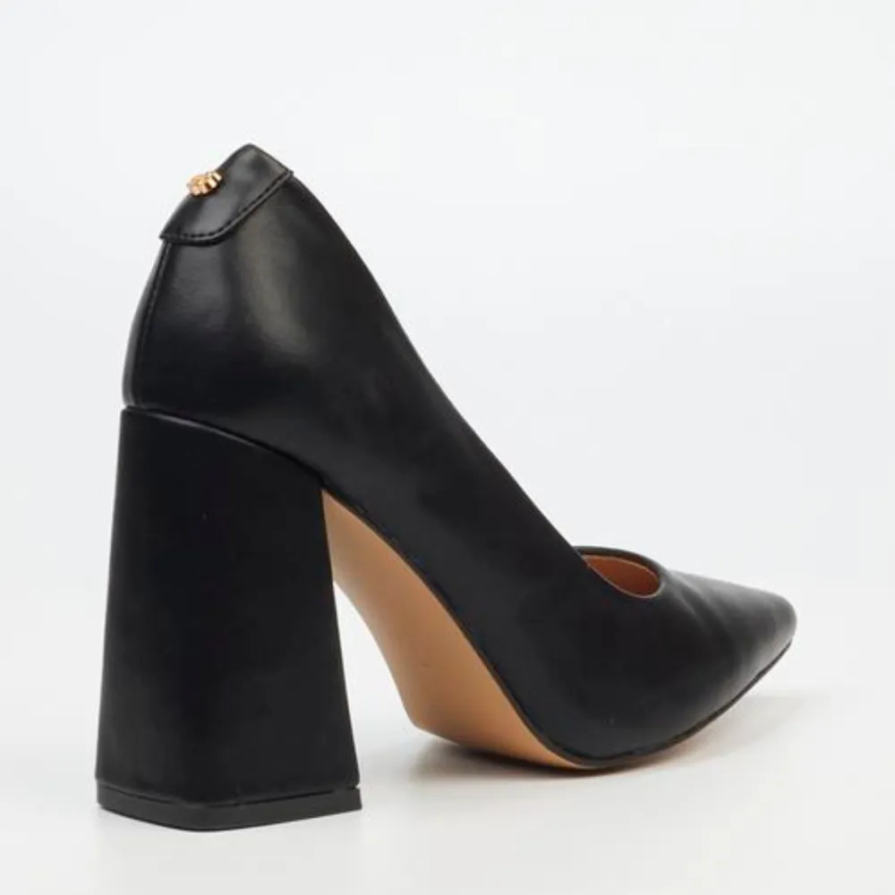 Novi 1 - Black Block Heel Court