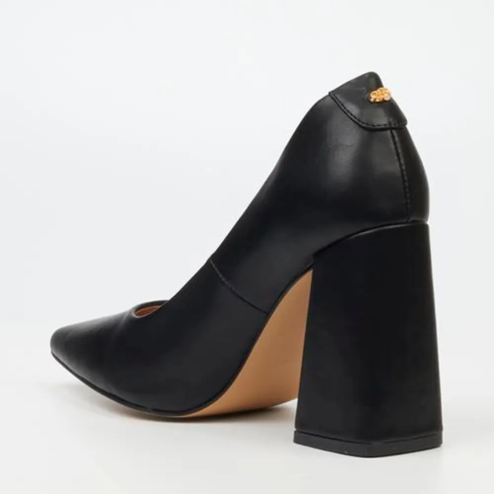 Novi 1 - Black Block Heel Court