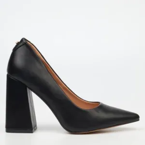 Novi 1 - Black Block Heel Court