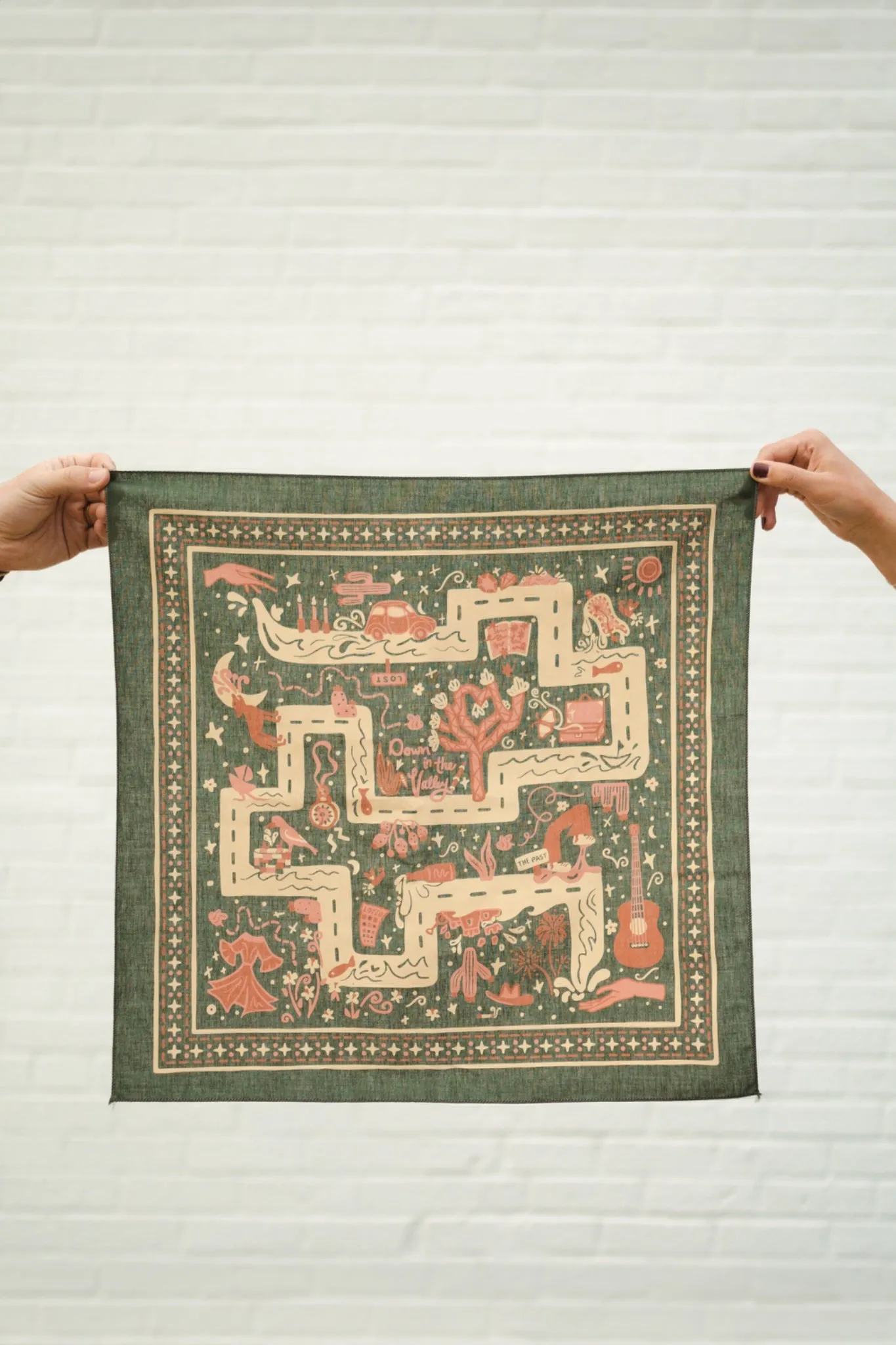Olive Desert Bandana