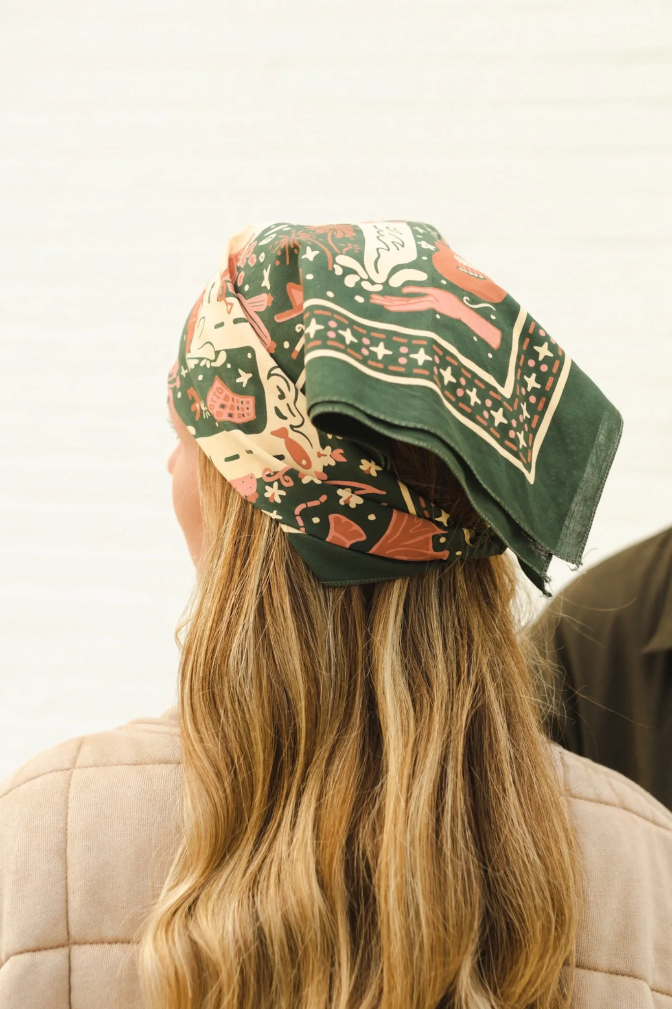 Olive Desert Bandana
