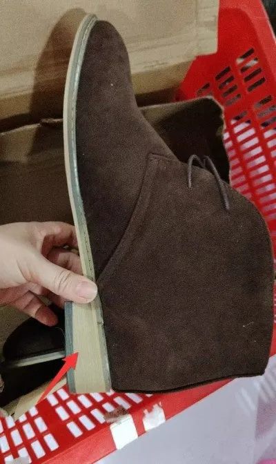 Plus Size Men's Retro Desert Boots Classic