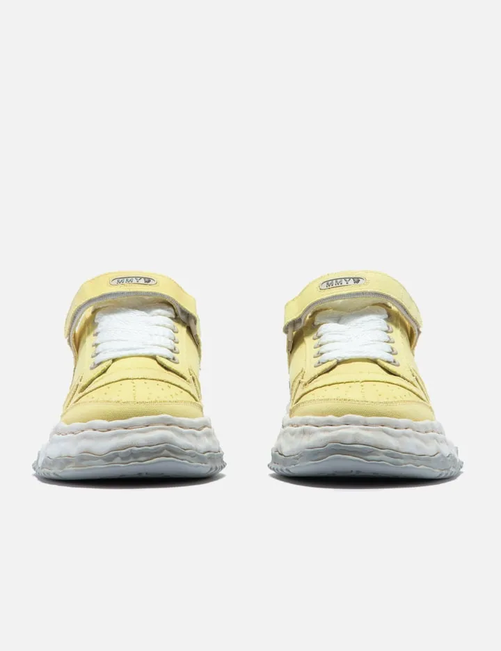 "KEITH" OG Sole Garment Dyed Canvas Low-top Sneaker
