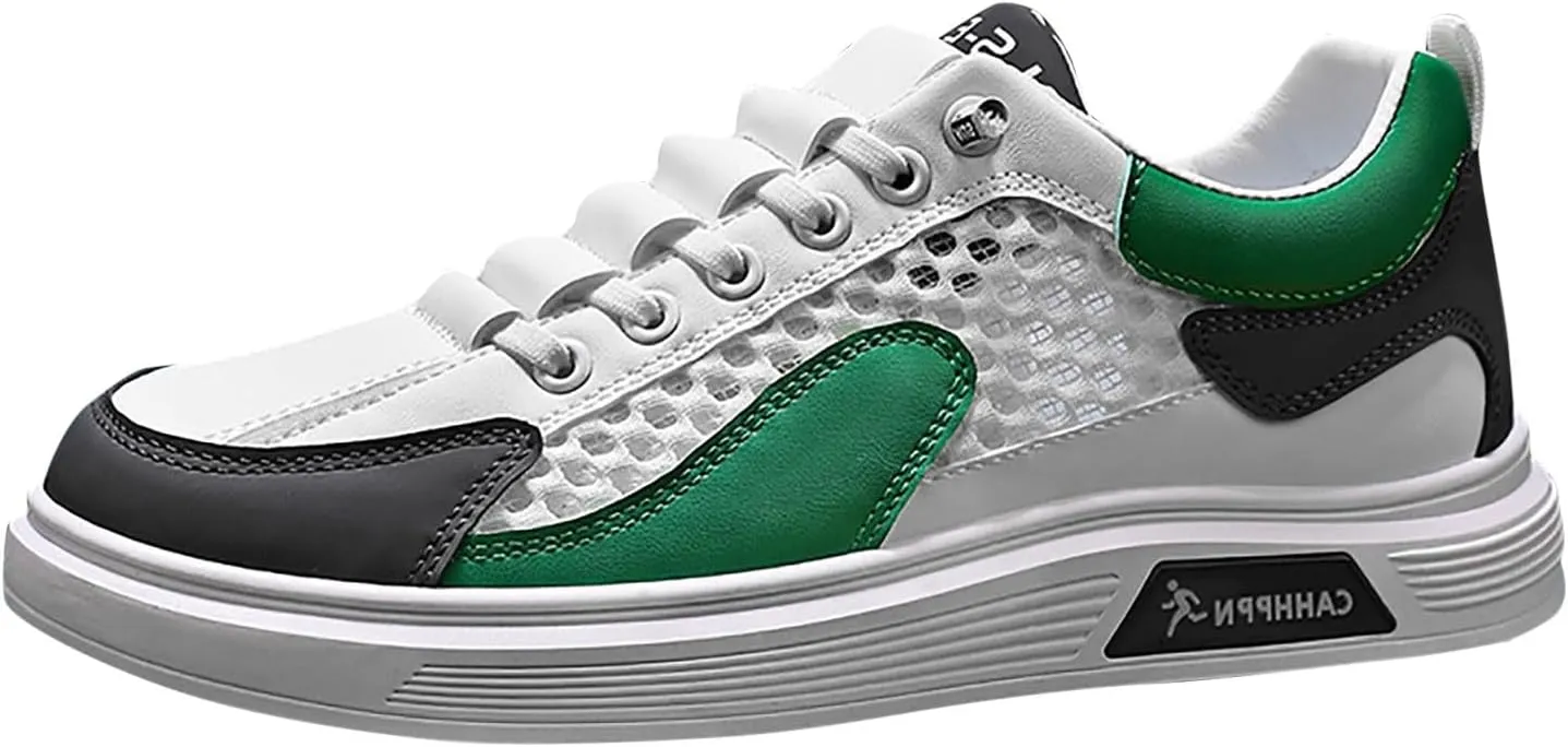 Slip on Walking Shoes for Men Comfortable Memory Foam Breathable Lightweight Fashion Sneakers Non Slip Arch Support Cushioning Training Gym Shoes Wide Width
