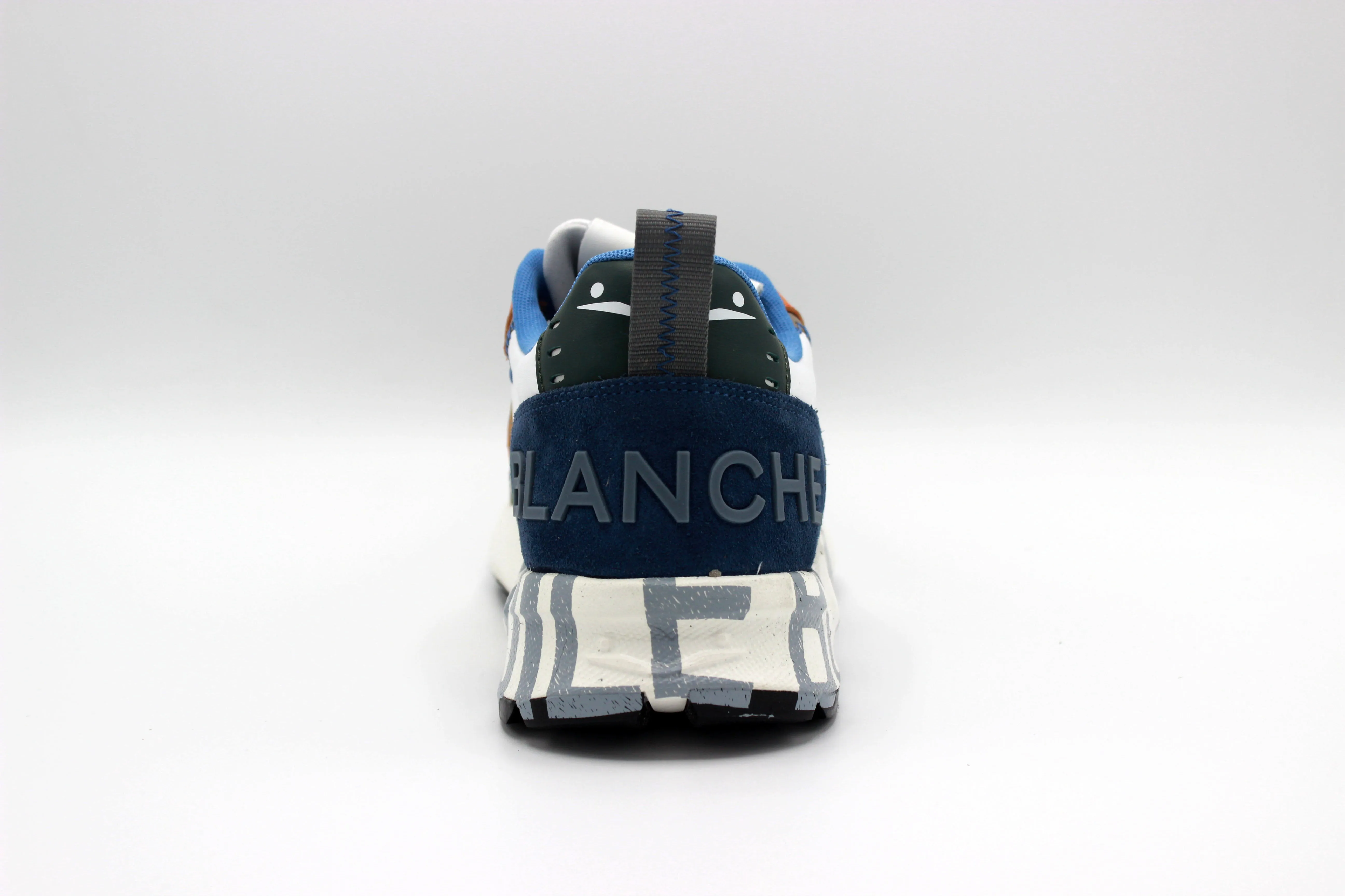VOILE BLANCHE Club01 suede nylongreen white orange